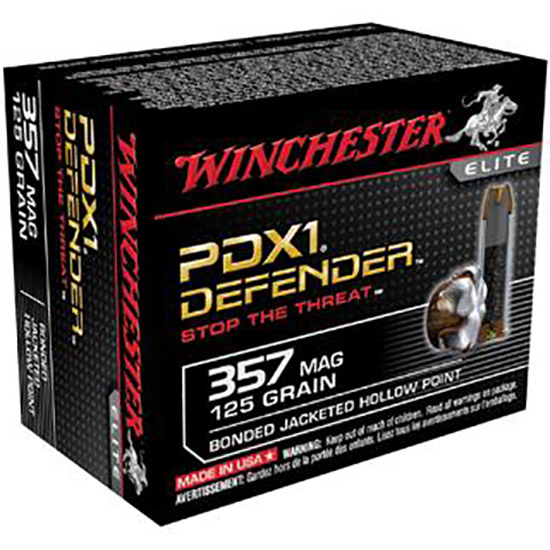 WIN PDX1 DEFENDER 357MAG 125GR 20/10 - Ammunition